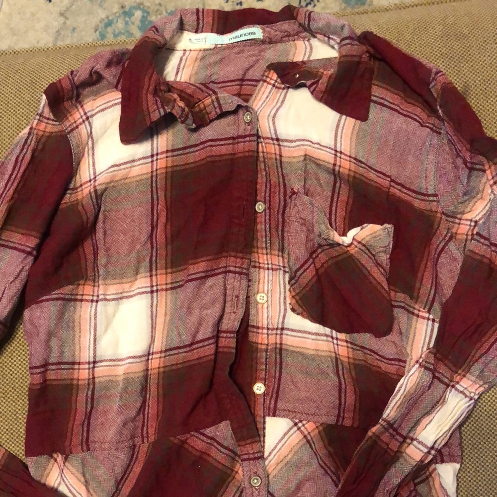 Maurices flannel shirt